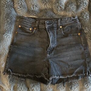 American Eagle Outfitters Dark Gray Jean Shorts